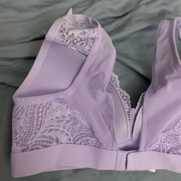 New Wonderbra x 2 blue and purple unwired thin padded - Picture 3 of 11